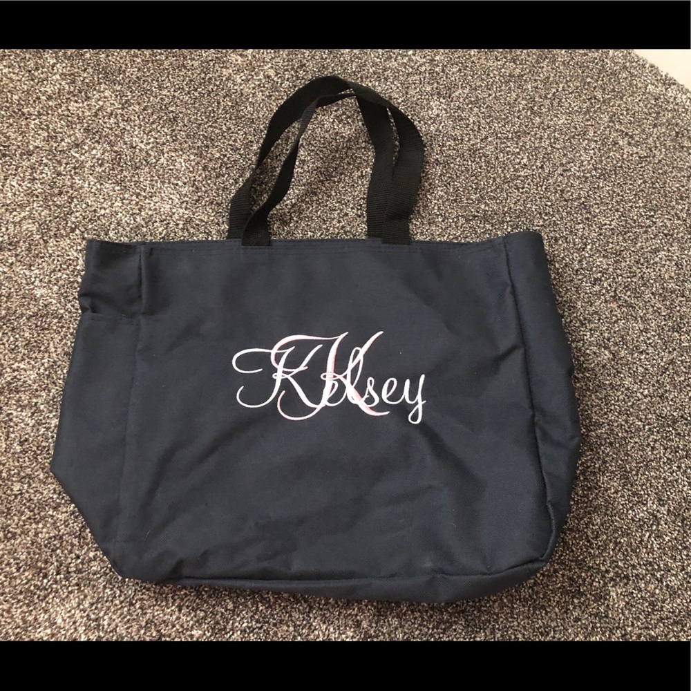 🆕 2/$15 K Kelsey Navy Blue Tote Bag